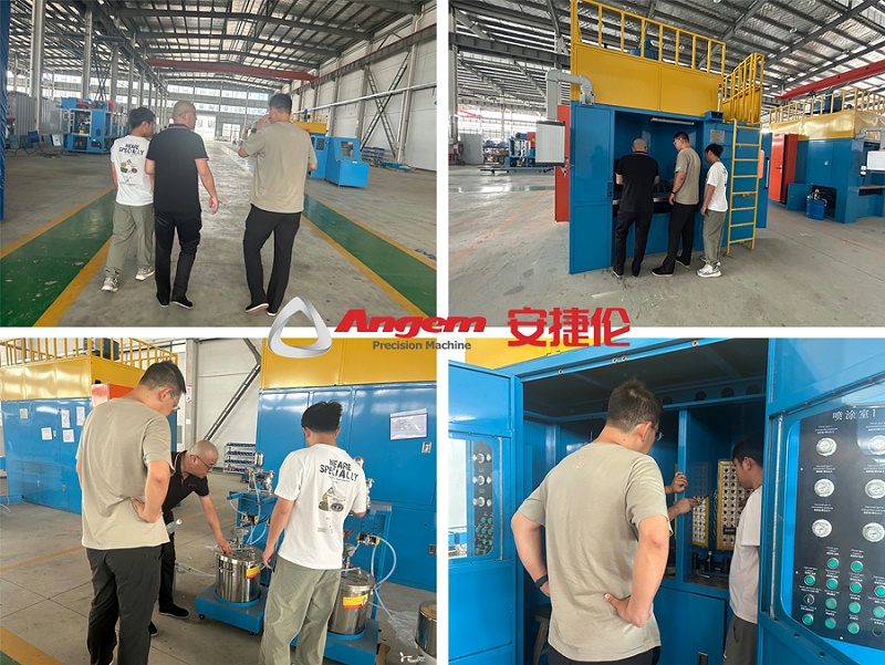 橡膠減震自動噴膠機2