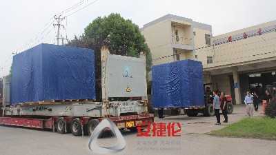 【設備發(fā)貨】西班牙汽車傳動系統(tǒng)制造客戶34工位自動噴膠機發(fā)貨