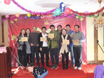 安捷倫--2016年跨年聯歡會-優秀員工合影